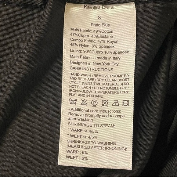 EMILIA GEORGE The Karolina One Shoulder Maternity Nursing Dress in Navy Blue - Picture 9 of 9